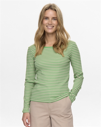  Nümph - NUMelany Langærmet Bluse - Vibrant Green